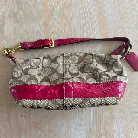 Coach 2008 Legacy Cursive Creed Limited Edition Canvas Leather Y2K - Picture 5 of 9